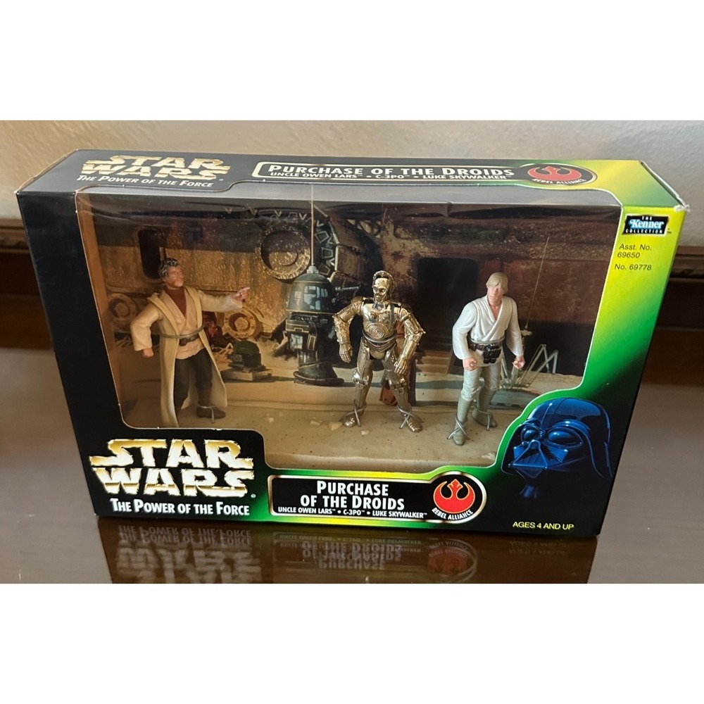 Star Wars Power of the Force Purchase of the Droids Figure Set Vintage Kenner